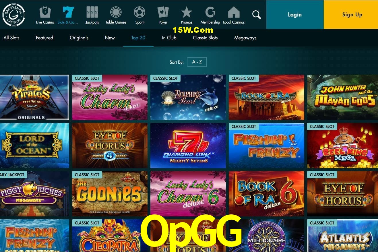 Slot Games OpGG